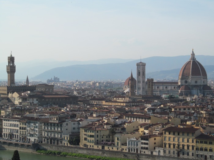 The view overlooking Florence, Italy via MontgomeryFest
