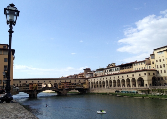 The Arno in Florence, Italy via MontgomeryFest